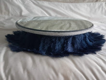 Load image into Gallery viewer, Feather wedding cake stand  - many colours - all sizes by Crystal wedding uk
