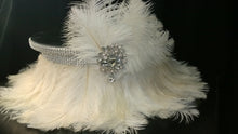 Load image into Gallery viewer, Feather wedding cake stand + divider , set of 2 by Crystal wedding uk