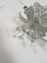 Load image into Gallery viewer, Crystal flower wand  for flower girls   and bridesmaids by Crystal wedding uk