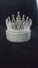 Load image into Gallery viewer, Tiara cake topper ,Princess tiara, cake topper, Quinceanera, princess birthday cake topper by Crystal wedding uk