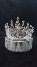 Load image into Gallery viewer, Tiara cake topper ,Princess tiara, cake topper, Quinceanera, princess birthday cake topper by Crystal wedding uk