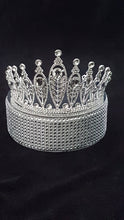 Load image into Gallery viewer, Tiara cake topper ,Princess tiara, cake topper, Quinceanera, princess birthday cake topper by Crystal wedding uk