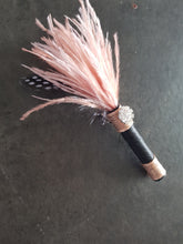 Load image into Gallery viewer, Feather bouquet, Artificial alternative feather bouquet & grooms buttonhole - made especially for you!