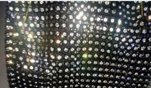 Load image into Gallery viewer, Crystal Curtain tie backs, Pair Of Real Glass Crystal, wide 8cm,  hold Backs for Curtains by Crystal wedding uk