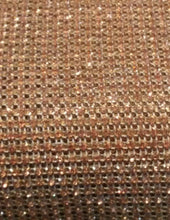 Load image into Gallery viewer, Real crystal Rose gold rhinestone Diamante cake trim banding by Crystal wedding uk