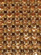 Load image into Gallery viewer, Real crystal Rose gold rhinestone Diamante cake trim banding by Crystal wedding uk