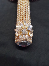 Load image into Gallery viewer, Blush pink Feather Fan bridal hand fan bouquet, READY TO SHIP