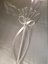 Load image into Gallery viewer, Crystal flower girl wand
