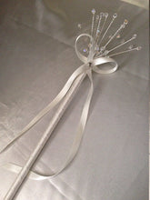 Load image into Gallery viewer, Crystal flower girl wand

