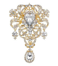 Load image into Gallery viewer, Brides Feather Fan bouquet , alternative  Bouquet,  Great Gatsby wedding style.