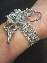 Load image into Gallery viewer, Vintage inspired crystal wrist corsage
