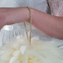 Load image into Gallery viewer, Feather Pomander With Rhinestone chain handle , large 8" size. Feather Kissing Ball. Feather Flower Girl Bouquet. ANY COLOUR