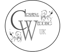 Load image into Gallery viewer, Diamante crystal ROSE Rhinestone drape bridal bouquet - Fully personalised in many colours