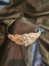 Load image into Gallery viewer, Crystal tiara  Hair band  hair piece