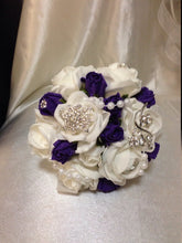 Load image into Gallery viewer, brooch bouquet  with artifical foam roses