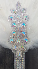Load image into Gallery viewer, Brides Feather Fan bouquet ,  Great Gatsby wedding decor