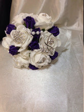 Load image into Gallery viewer, brooch bouquet  with artifical foam roses