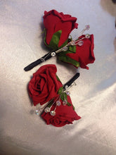 Load image into Gallery viewer, brooch bouquet  with artifical foam roses