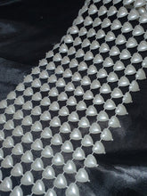 Load image into Gallery viewer, Heart ribbon, Pearl effect ribbon banding cake ribbon many widths 1 meter.