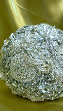 Load image into Gallery viewer, Brooch  bouquet, jewel only bouquet, Full jeweled bouquet. by Crystal wedding uk