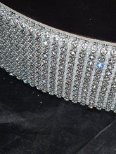 Load image into Gallery viewer, Rhinestone Diamante cake stand   YES -Contains REAL stones! by Crystal wedding uk
