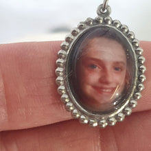 Load image into Gallery viewer, Photo Crystal heart cake topper by Crystal wedding uk