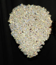 Load image into Gallery viewer, Crystal cascade bouquet, Brides wire bead jewel bouquet. rose gold. silver or Gold by Crystal wedding uk