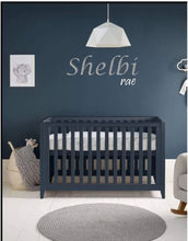 Load image into Gallery viewer, Custom acrylic name sign | Cloud name sign | Girl Name Sign | Above crib sign | Baby gift | Layered Name Sign | Large acrylic name sign boy