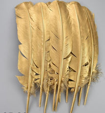 Load image into Gallery viewer, Wedding feather fan, SILVER OR GOLD brides ostrich fan, wedding hand fan, Great Gatsby any colour as custom made by Crystal wedding uk