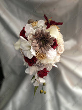 Load image into Gallery viewer, Brooch bridal flowers artificial bouquet