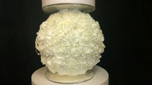 Load image into Gallery viewer, Wedding cake stand display,Pearl rose ball separator and cake stand set of 2