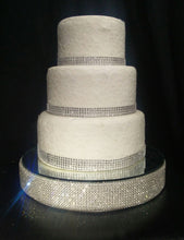 Load image into Gallery viewer, Crystal Rhinestone Cake Stand – Luxury Dessert Display
