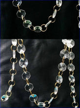 Load image into Gallery viewer, Crystal Cake Chandelier: Mirror Top Swing Platform with Remote LED
