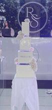 Load image into Gallery viewer, Acrylic cake spacer, Separator, clear Cake divider, clear polished 15mm or 25mm by Crystal wedding uk
