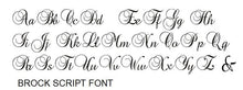Load image into Gallery viewer, Swarovski Crystal Wedding Cake Topper Custom Monogram Letter, Rhinestone Bling cake Initial Cake decoration
