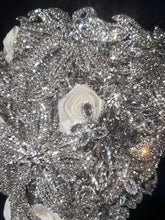 Load image into Gallery viewer, Diamante Brooch Bouquet: Crystal Rhinestone Wedding Cascade
