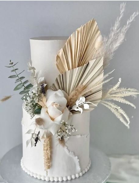 10pc Cake flower pin FLORAL HOLDER . Acrylic heavy duty design, Cake decoration by Crystal Wedding UK