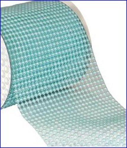 Aqua Pearl effect ribbon banding cake ribbon many widths 1M by Crystal wedding uk