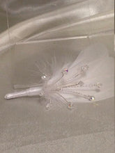 Load image into Gallery viewer, Crystal and Feather brides bouquet,

