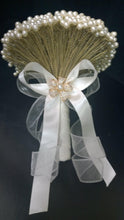 Load image into Gallery viewer, Pearl brides bouquet - Perfect for a vintage wedding
