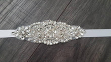 Load image into Gallery viewer, Wedding Bracelet Jewellery Crystal Vintage Wedding Bride Cuff Bracelet Art Deco Great Gatsby Vintage Glam , art deco by Crystal wedding uk
