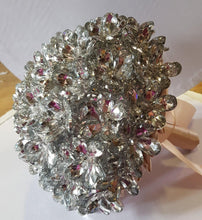 Load image into Gallery viewer, Crystal bouquet, crystal flowers, Brides wedding bouquet by Crystal wedding uk
