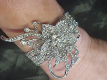 Load image into Gallery viewer, Vintage inspired crystal wrist corsage

