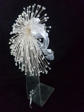 Load image into Gallery viewer, Crystal wire bouquet Wedding bridal flowers sparkle bling bouquet alternative wedding flowers unique by Crystal wedding uk
