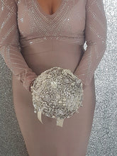 Load image into Gallery viewer, Brooch bouquet, Jewel crystal wedding bouquet. by Crystal wedding uk
