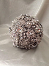 Load image into Gallery viewer, Brooch bouquet, Jewel crystal wedding bouquet. by Crystal wedding uk
