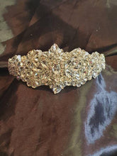 Load image into Gallery viewer, Vintage couture inspired crystal tiara, hairband by Crystal wedding uk
