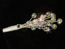 Load image into Gallery viewer, Crystal wire bouquet posy style, Wedding bridal flowers by Crystal wedding uk
