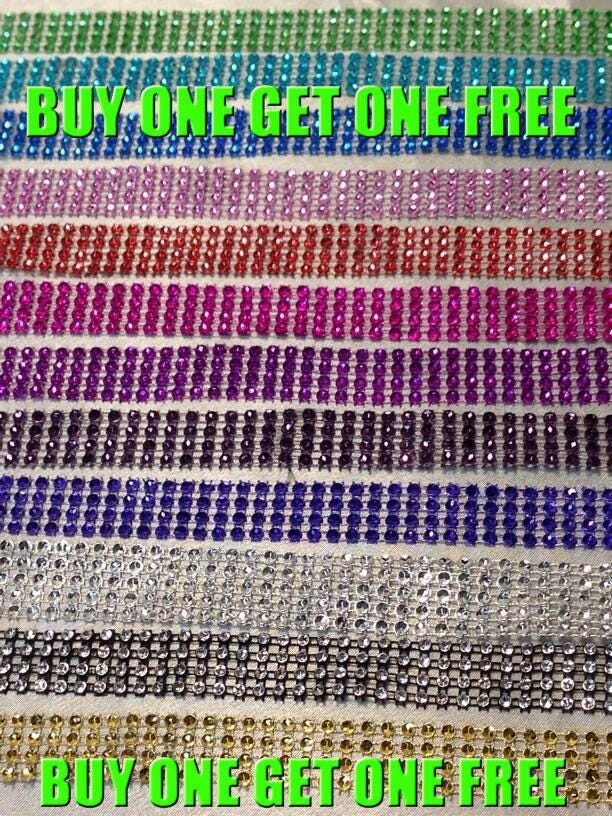 Diamante ribbon, Crystal effect cake trim, diamond mesh, bling mesh 1 METER cake trim. by Crystal wedding uk