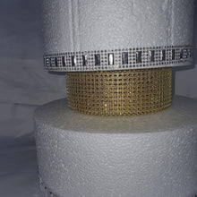 Load image into Gallery viewer, Rhinestone cake separators, cake dividers, round or square by Crystal wedding uk
